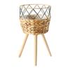 Flowerpots for Plant Floor Planter Stand Wooden Basket Home Flower Shelf Rack Indoor Outdoor Garden Farmhouses Decorations