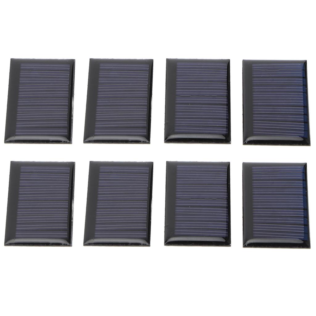 8PCS 30MA 5V Mini Solar Cells Panels DIY Solar Epoxy Plate Electric Toy Materials Photovoltaic Cells Charger