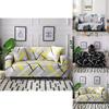 Luxurious Stretchable Slipcover With Geometric Design For 1-4 Seater Sofas Perfect Fit