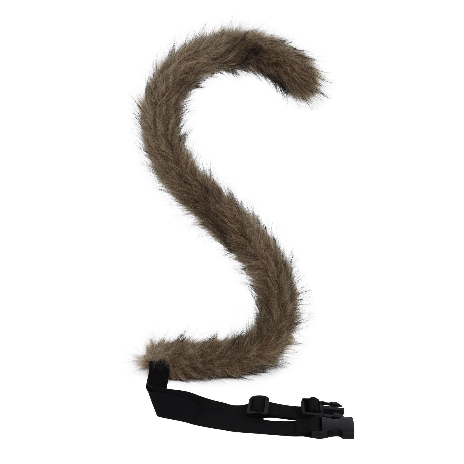 Nepbont Pluizig Dier Kattenstaart Lang Voor Halloween Cosplay Feest Kerstkostuum Accessoire one size