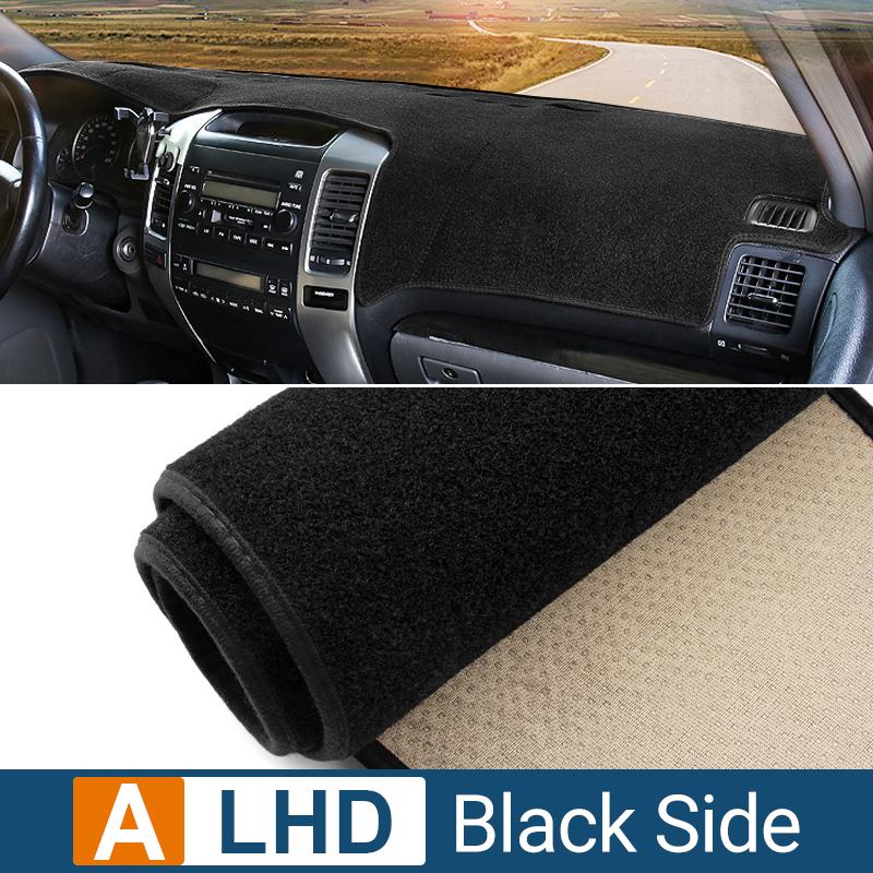 Car For Toyota Land Cruiser Prado 120 J120 2003-2006 2007 2008 2009 Dashboard Cover Avoid Light Pad Anti-UV Carpets Non-Slip Mat