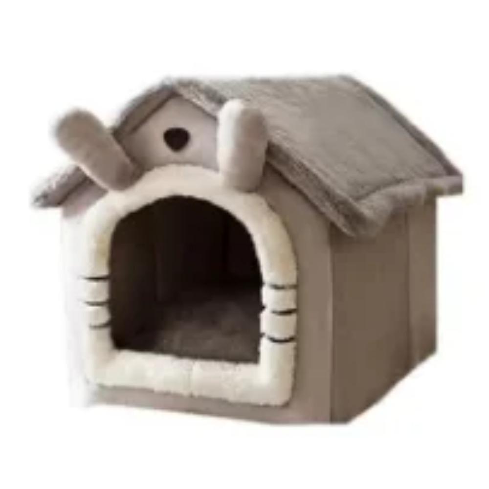 

1 шт. домик для кошек и собак, домик для маленьких собак, четыре сезона, можно разобрать и помыть, собачий домик, товары для животных S серый