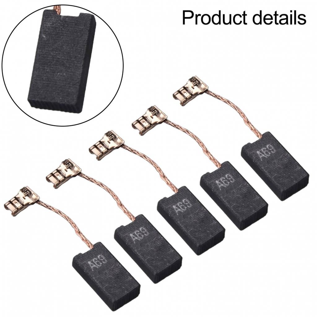 10PCS Carbon Brushes for Bosch GBH 540 DCE Drill Quality Replacement Parts