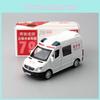 Police Car And Ambulances Alloy Car Model With Door Opening Design For Gift Kid