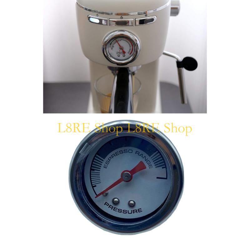 L8RE Reliable Gauge Coffee Maker Gauge Internal Thread Gauge Capillary Gauge Pressure Gauge Tester for Espresso Machines