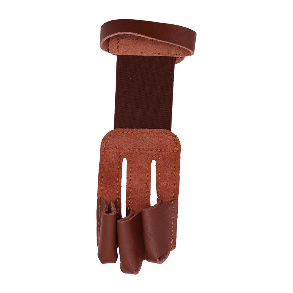 Archery Glove PU Leather Lightweight for Men Women Beginner Practice