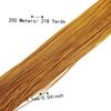 2pcs Non Stretch Metallic Cord String 1mm Thickness Jewelry Making Thread DIY Craft Cord  Hang Tags