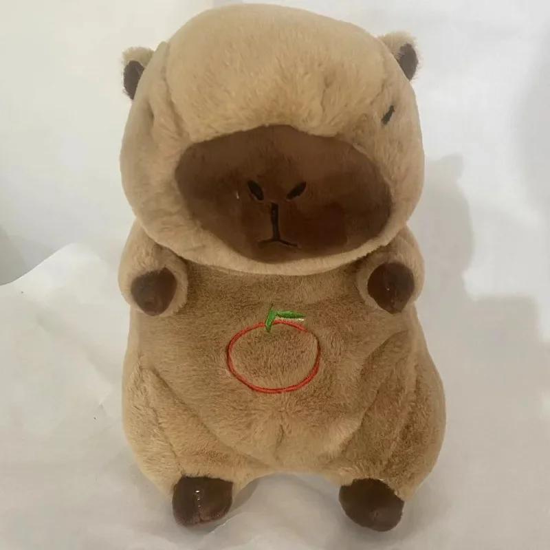 New Breathing Bear Capybara Capibara Music Cute Plush Toys Cross-border Boutique Bedtime Soothing Doll Toys Kids Birthday Gift