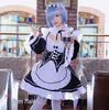 Re:Zero Rem & Ram Maid Cosplay Costume - Full Set Anime Outfit