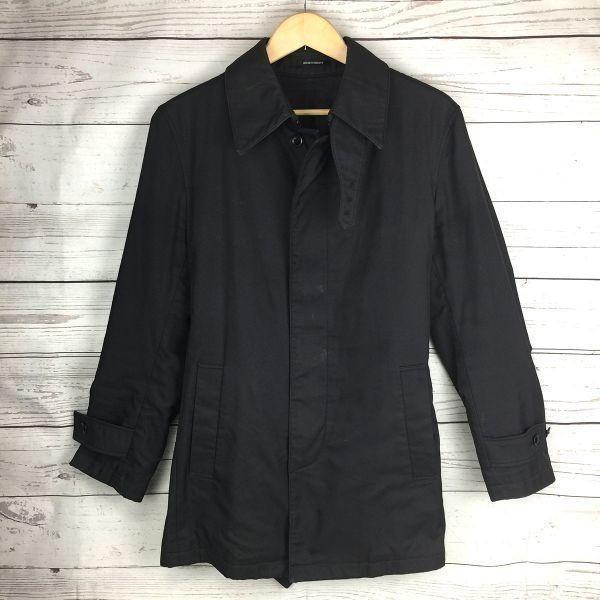 

High Street Tornado Mart Stand Collar Trench Coat Outer M Black Needs Deodorizing