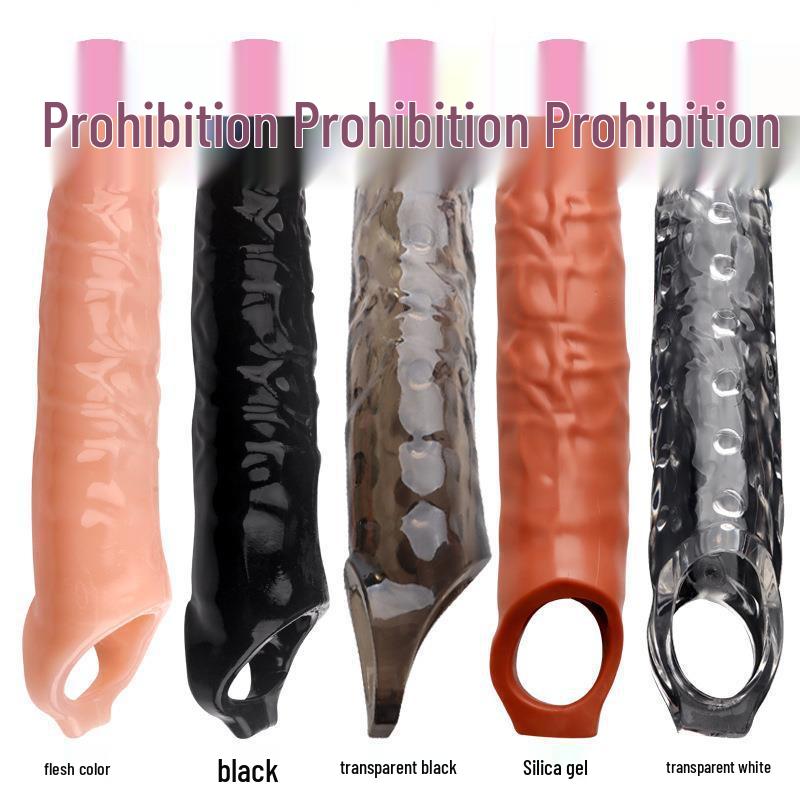 Armor Man Mânecă Extensie Penis Dinte de Lup de Cristal pentru Cupluri