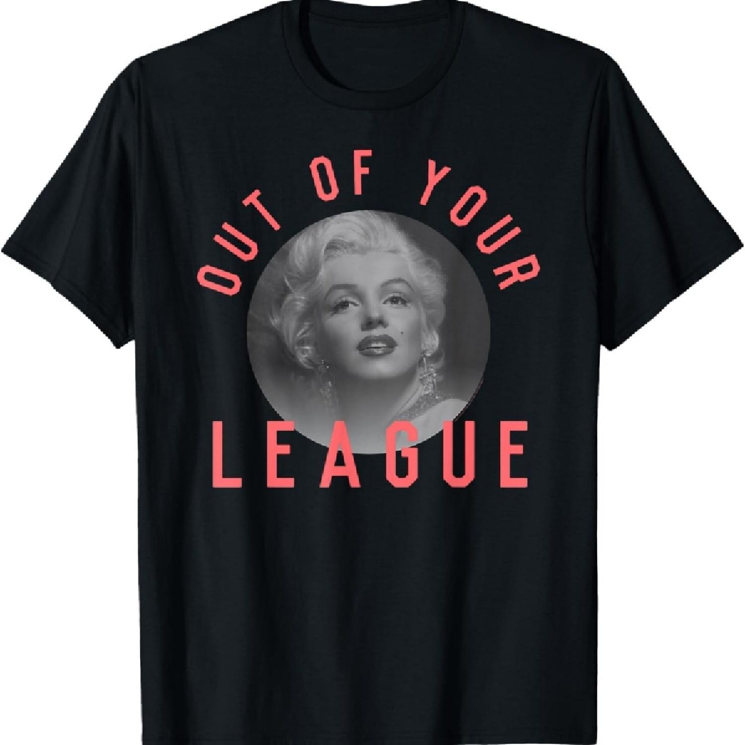 

Marilyn Monroe Out of Your League T-Shirt XXXXXL чорний