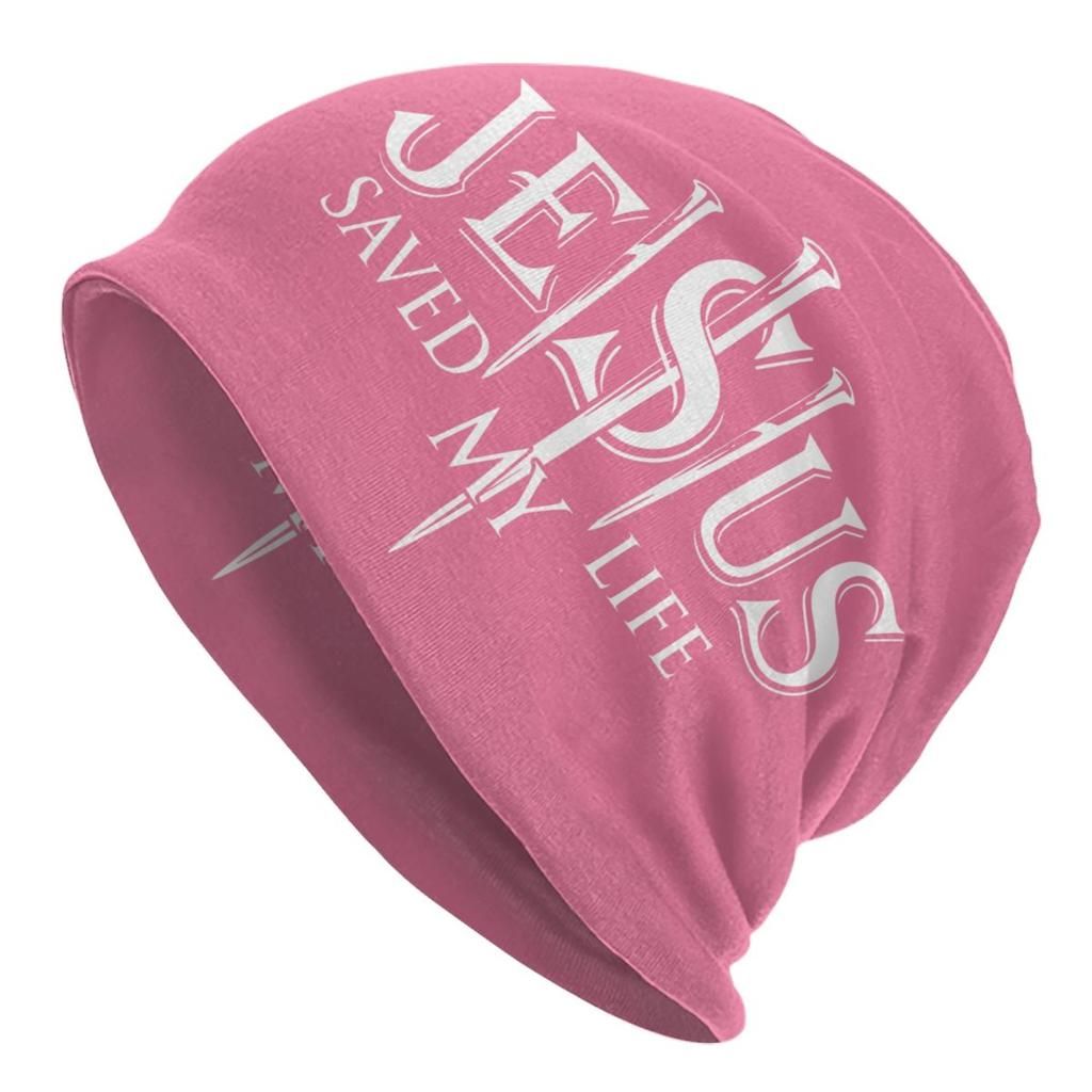 Custom Yeshua Jesus Christian Skullies Beanies Caps Unisex Winter Warm Knitting Hat Street Adult Bonnet Hats Outdoor Ski Cap