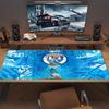 Erling Haaland Large Size Mouse Pad Large Gaming Table Cushion Non-slip Laptop Tablet Big Mousepad XXL Mat Mini PC Playmat With Lock Edge