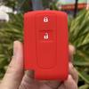 Silicone Car Key Fob Cover Case Shell Set For Toyota Corolla Verso 2004 2006 2007 Prius Gen 20 2005 2008 Remote Key Accessories