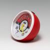 Seiko Alarm Sun EL Red CQ420R Clock, Pokémon & Moon, Backlight, Analog, Metallic,