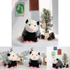 Adorable Opossum Plush Soft Toy Realistic Design Cozy Home Decoration Piece