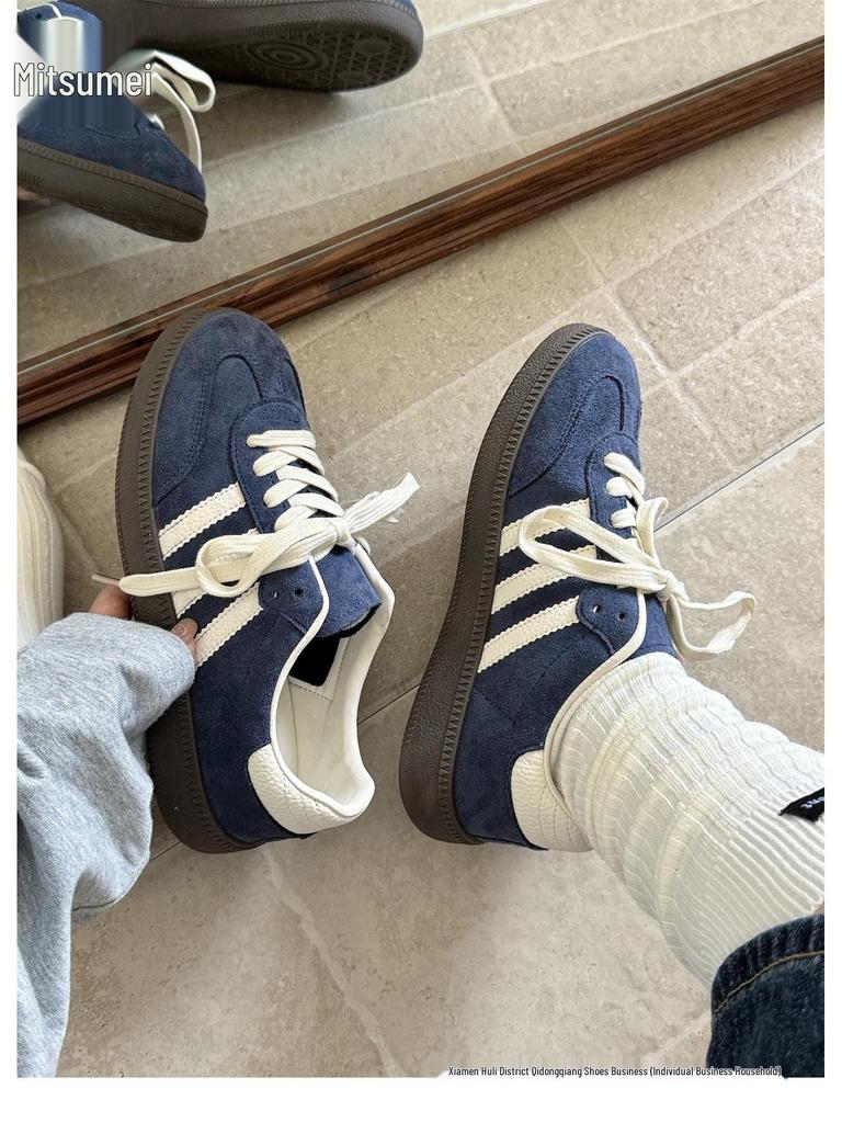 Dafa Girl Women's Retro Cortez Dad Shoes - 2025 Autumn/Winter Thick-Soled Breathable Sports Casual Sneakers