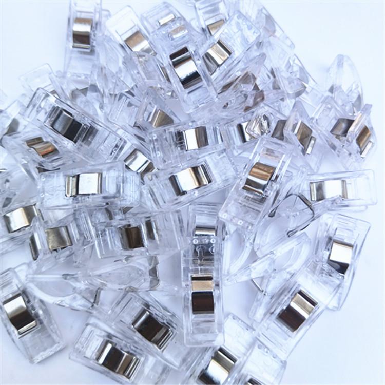 

Многоцелевые швейные зажимы Разноцветные зажимы для переплета Пластиковые зажимы для рукоделия Зажимы для квилтинга Швейные зажимы для DIY шитья Переплета 50Pcs