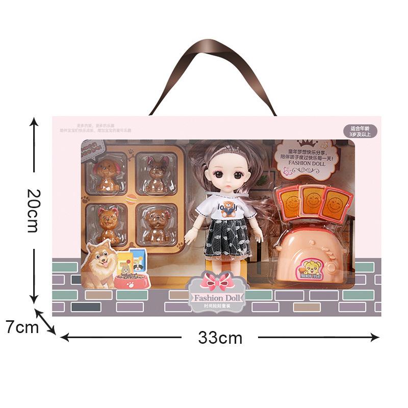 Gift Box Dress Up Doll Toy Gift Box Set Little Girl Girl Gift Girl Toy Princess Doll
