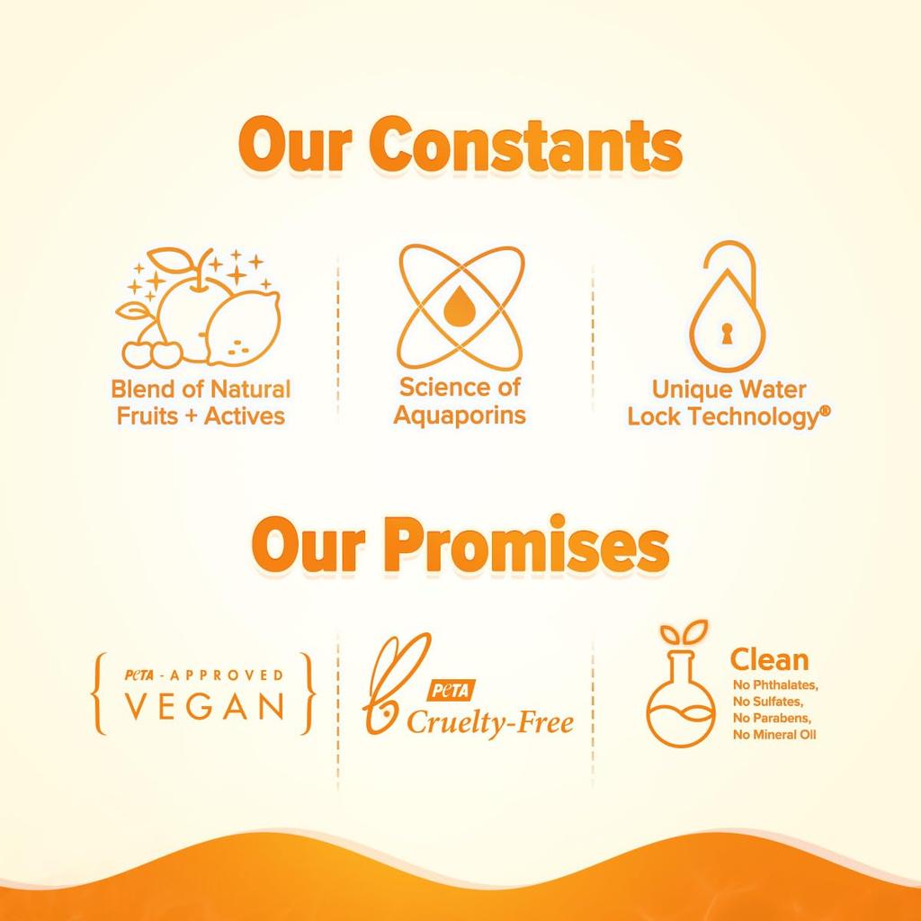 Aqualogica Glow+ 30X Vitamin C Hydrating Essence Serum 50ml | Brightening & Lightweight Glow for Men and Women