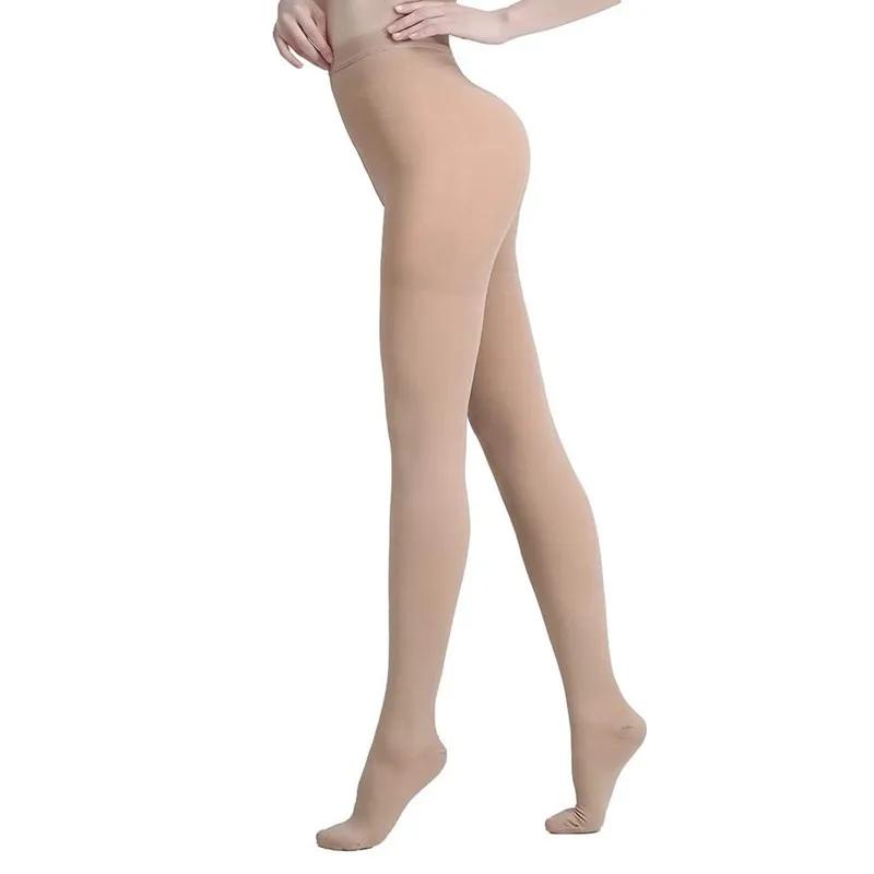Medical Compression Pantyhose 20-30 Mmhg Opaque Support Pantyhose Women Nursing Compression Tights Swelling Varicose Veins Edema