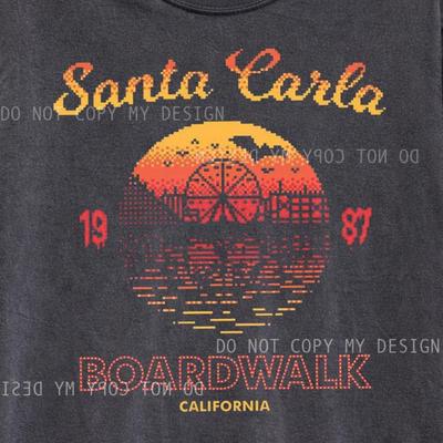 Santa Carla Boardwalk California Retro T-Shirt