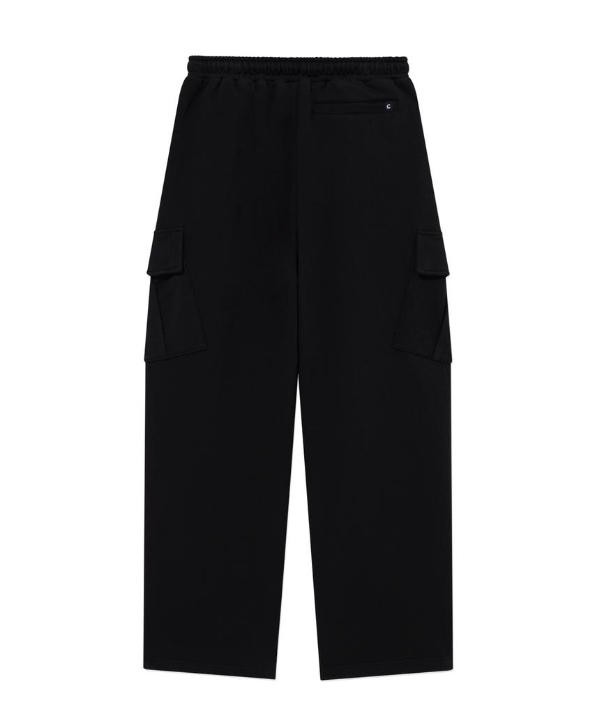 COVERNAT Small Authentic Cargo Sweatpants Black