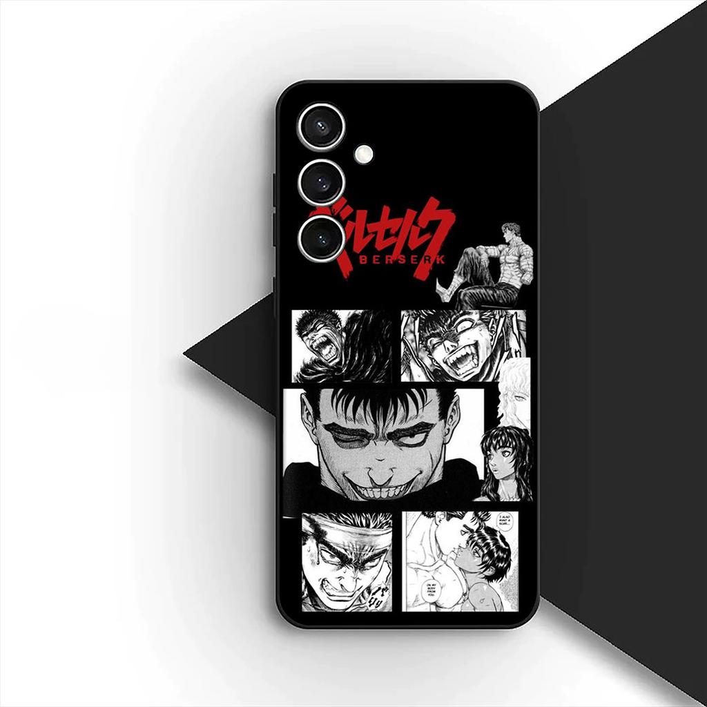 Berserk Comics Guts Silicone Cover for Apple iPhone 17 12 13 Pro Max Mini ProMax 7 + 8 Plus Air 8+ Coque Phone Case