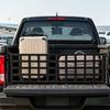 Universal 60X18 Inch TPE Truck Bed Cargo Net with Quick Assembly Kit Suitable for Secure Load Retention On Rough Road