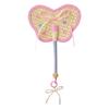 Cartoon Handmade Weaving Fan Bear Butterfly Dog Pumpkin Shell Mango Shape Woven Hand Fan Summer Handheld Cooling Fan Decoration