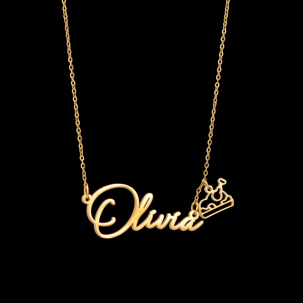 Atoztide Custom Name Necklace for Women Snowflake On Chain Stainless Steel Jewelry Winter Choker Personalized Christmas Gift