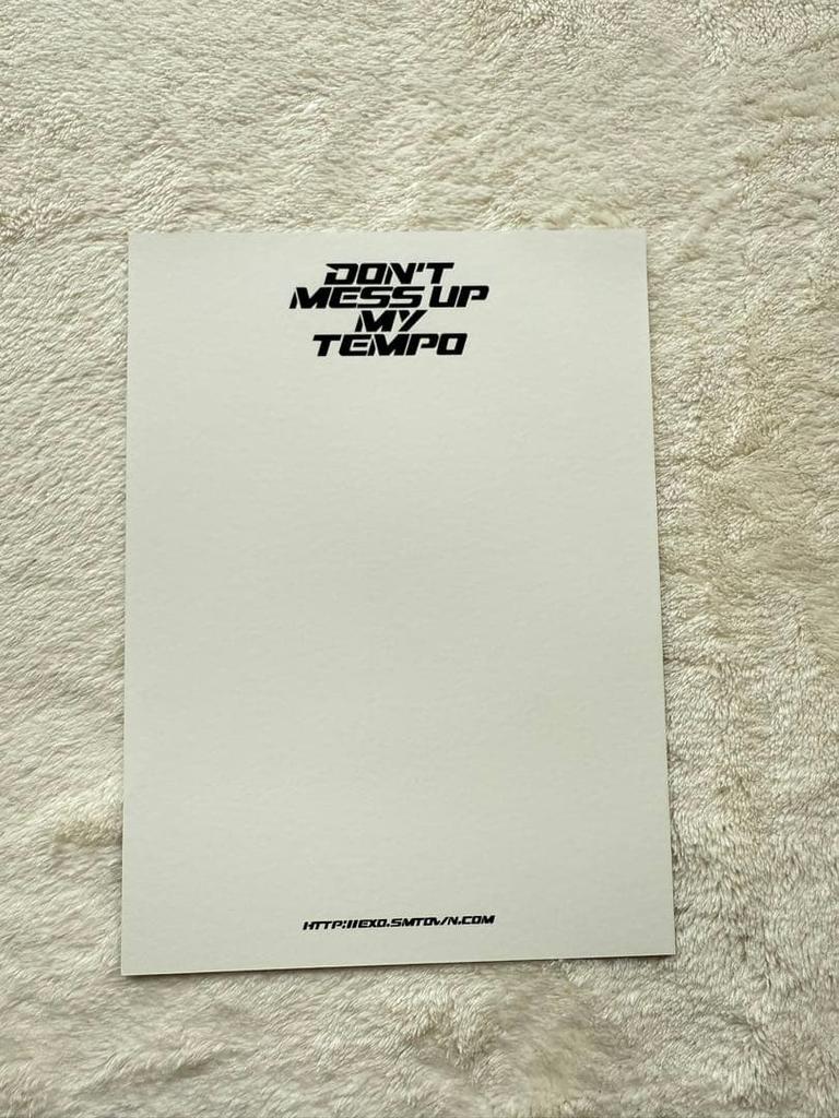[USED] EXO 5th Album DON'T MESS UP MY TEMPO