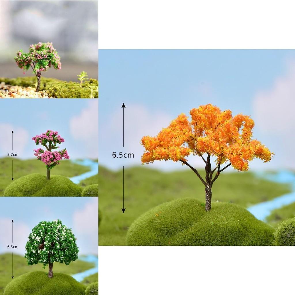 Exquisite Mini Tree Decoration Ornament For Enchanting Micro Landscape Crafts