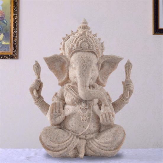 

Практичная статуя бога слона пылезащитная 2 цвета нежная