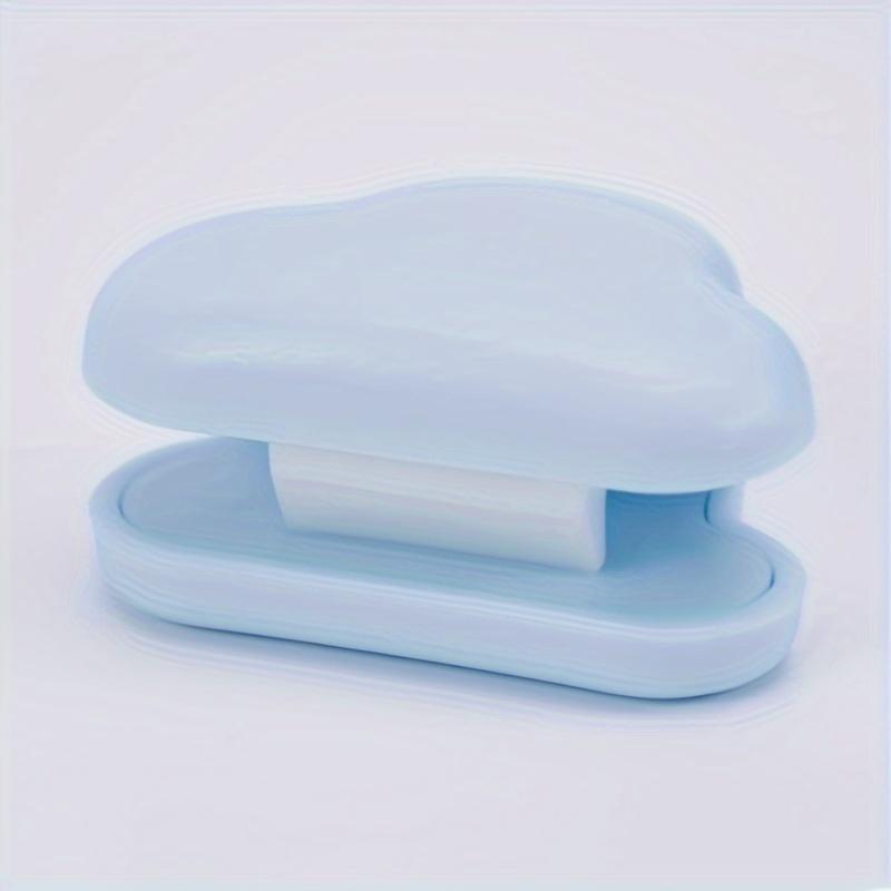 

Новая японская и корейская облачная зубная паста и средство для умывания для лица, вешалка для полотенец без сверления, настенная полка для хранения для ванной комнаты, умывальника синий