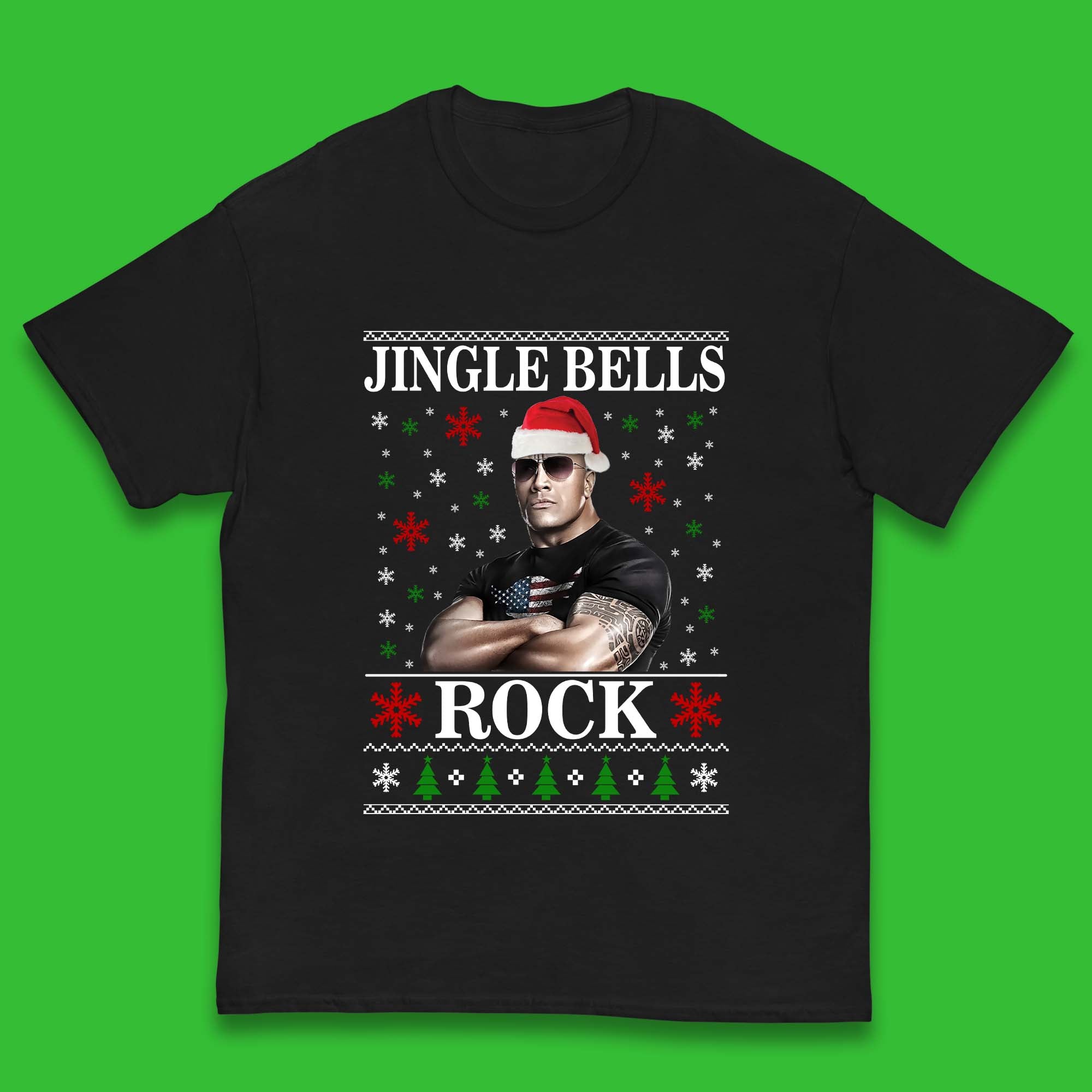 Jingle Bell Rock Christmas Kids T-Shirt 120