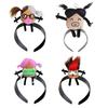 Unique Braided Doll Headband Cosplay Hairpin Hair Clip Hair Accessory for Women
