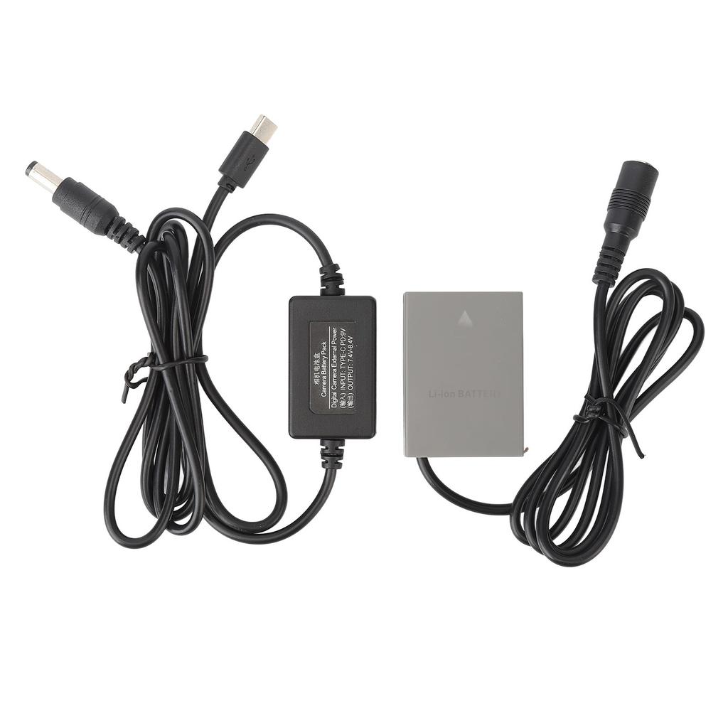 BLN 1 DC Coupler Dummy Battery with Type C Power Adapter for EM1 EM5 EM5II EP5 Pen F Digital Camera WE 074