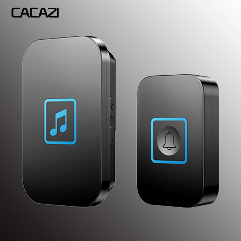 Wireless Waterproof Doorbell with Remote Control and Music, Compatible with US, UK, and EU Specifications