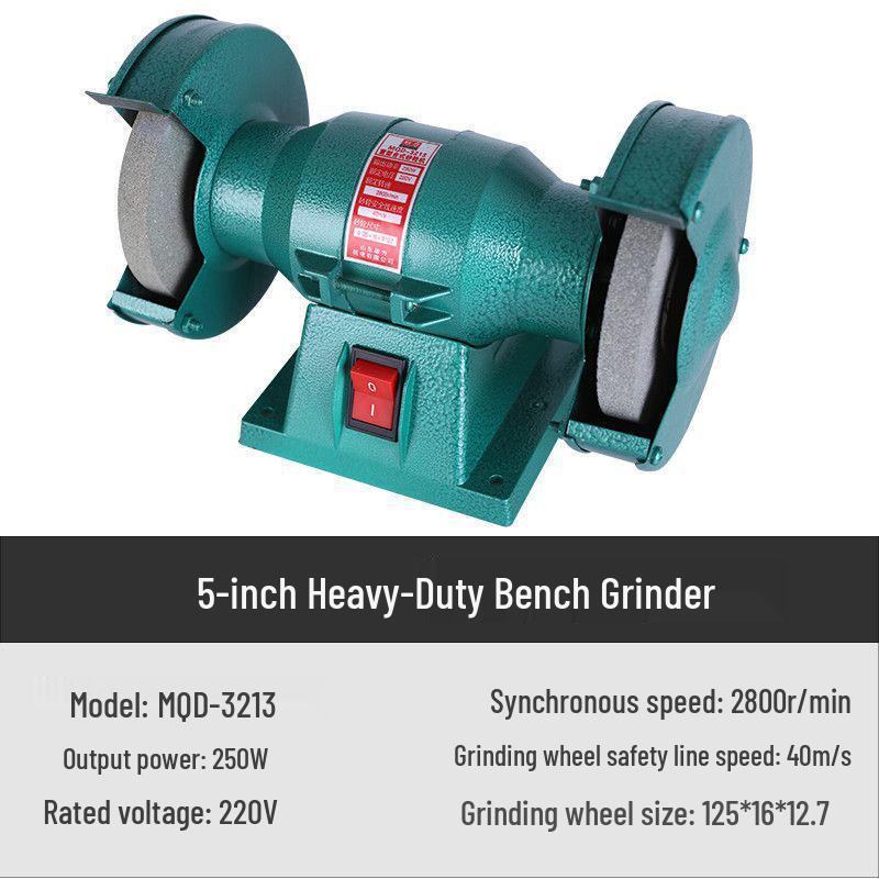 Industrial Multifunctional Bench Grinder 220V/380V for Sharpening and Polishing