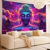 Dreamy for Lotus & Buddha Statue Tapestry - Perfect for Living Room, Bedroom, Office Decor | Ideal Creative Gift