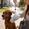 Reise-Wasserflasche für Haustiere mit lebensmittelechtem Silikon, faltbares Design für Hunde