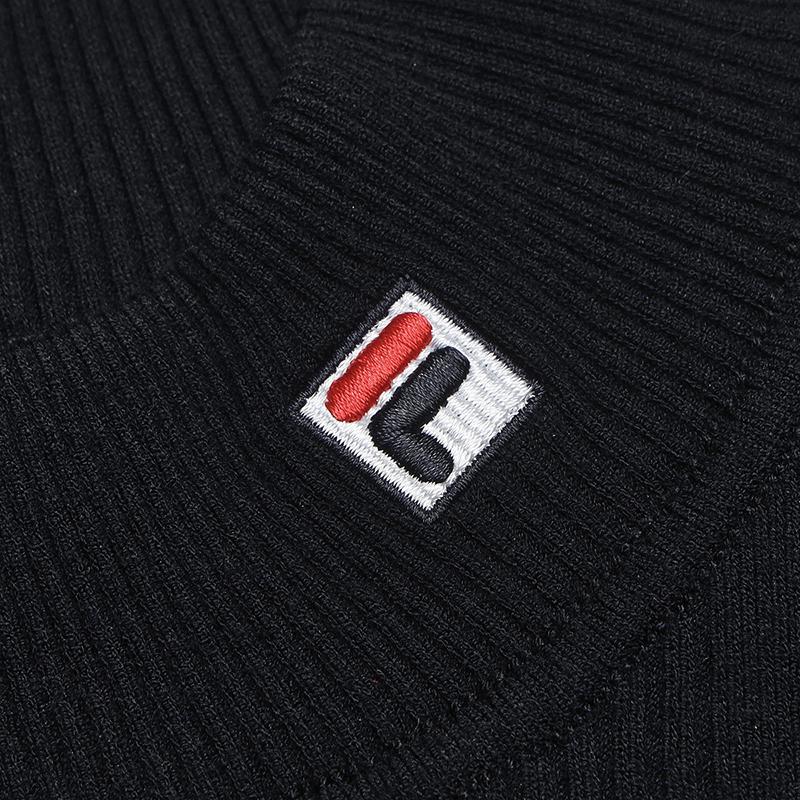 FILA Heritage Simple Classic Retro Elegant Comfortable Knit Pullover Women tops Legendary-Blue F11W548409FNV