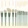 13 ks Sada štětců na make-up Přenosné Měkké štětiny Štětec na pudr Štětec na oční stíny Kompletní sada nástrojů na make-up