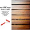 T Tool Tools 7-inch Textured Paint Roller Pattern Paint Roller for Walls DIY Wall Decor Empaistic Grain Painting Roller with Handle Rollers Painting