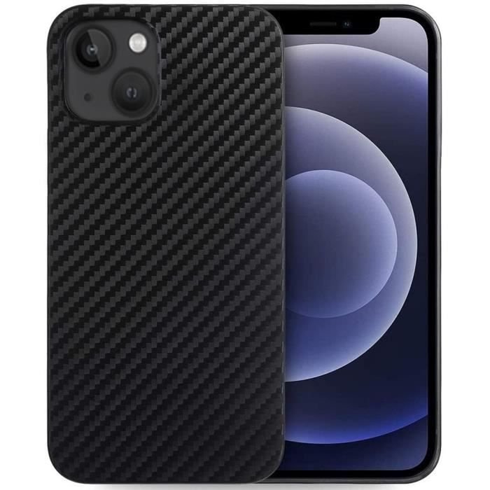 Coque - PROSHOP - iPhone 13 mini - Fibre de carbone - Ultra slim - Noir