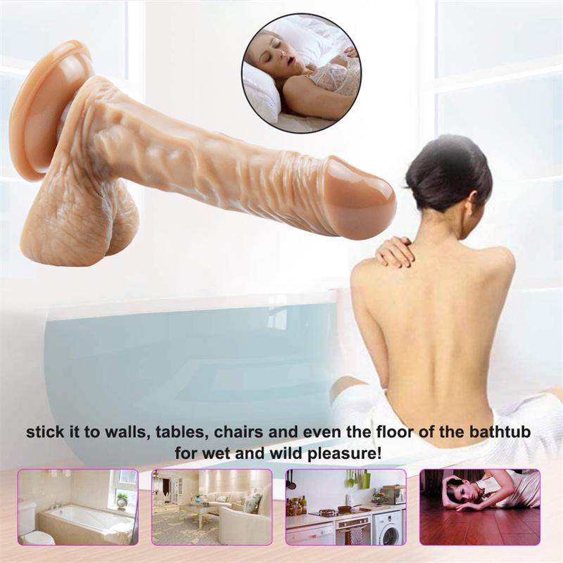 Female Simulation Dildo Adult Erotic Sex Products Alternative Backyard Sex Toys