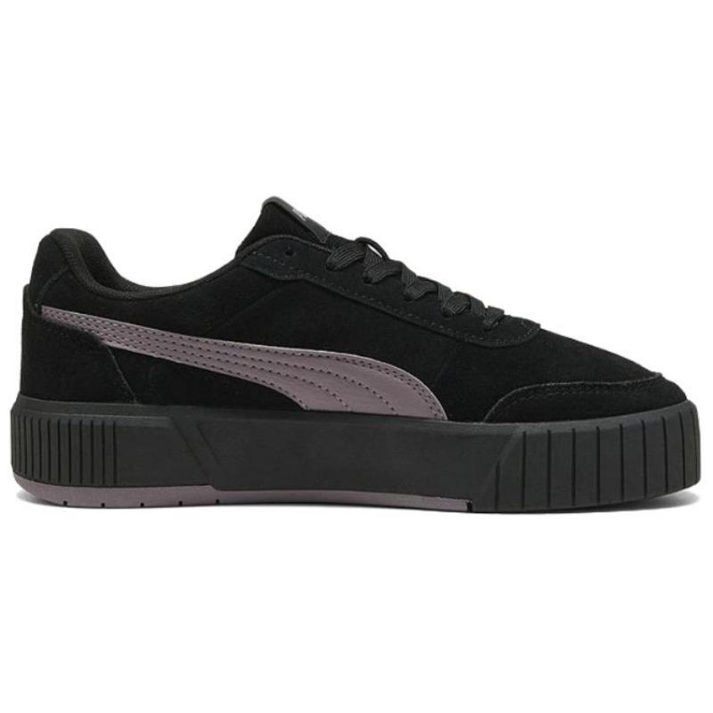 Puma Carina Mia Women Low Top Wear Resistant Versatile Comfort Skate Shoes Black 402638-03