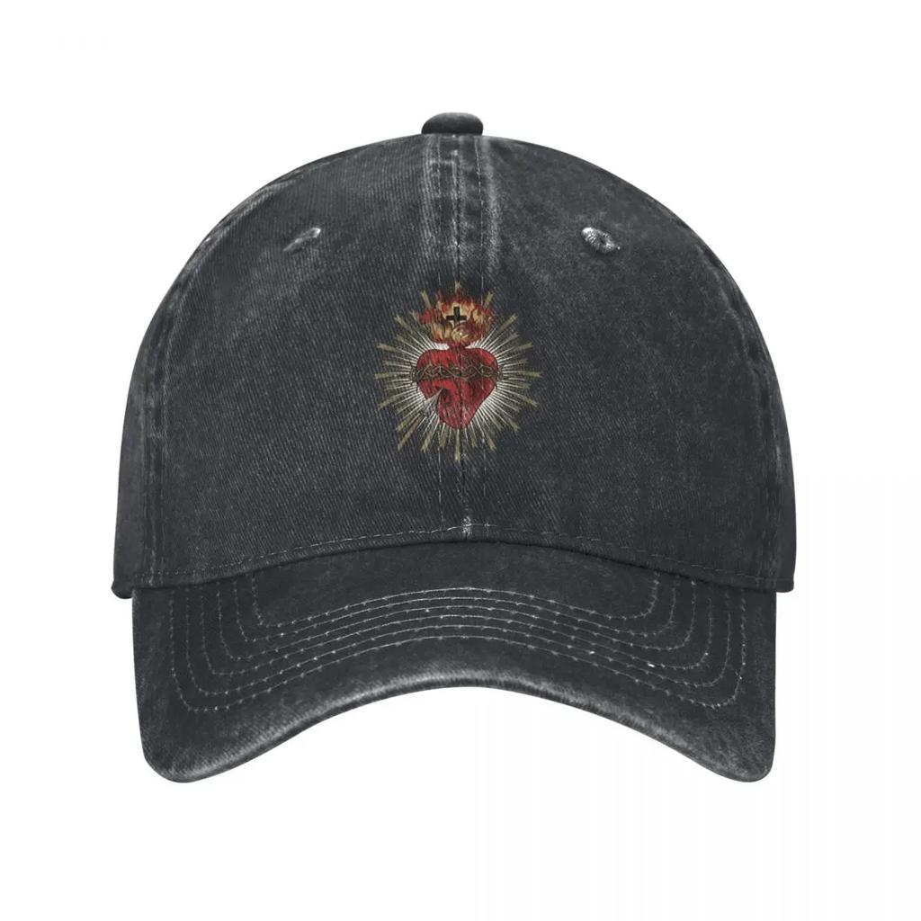 Sacred Heart of Jesus Christ Baseball Cap fishing hat hats for Unisex Luxury Hat Sun Cap Womens Beach Outlet Unisexs